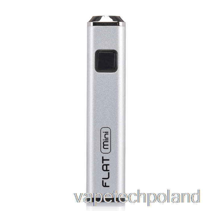 Vape Pen Yocan Flat Mini 400 MAh Bateria Srebrny